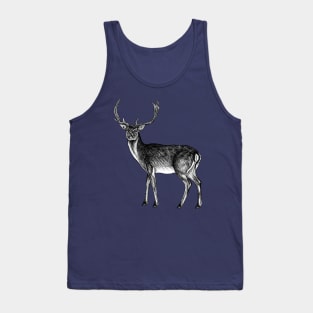 Sika deer stag Tank Top